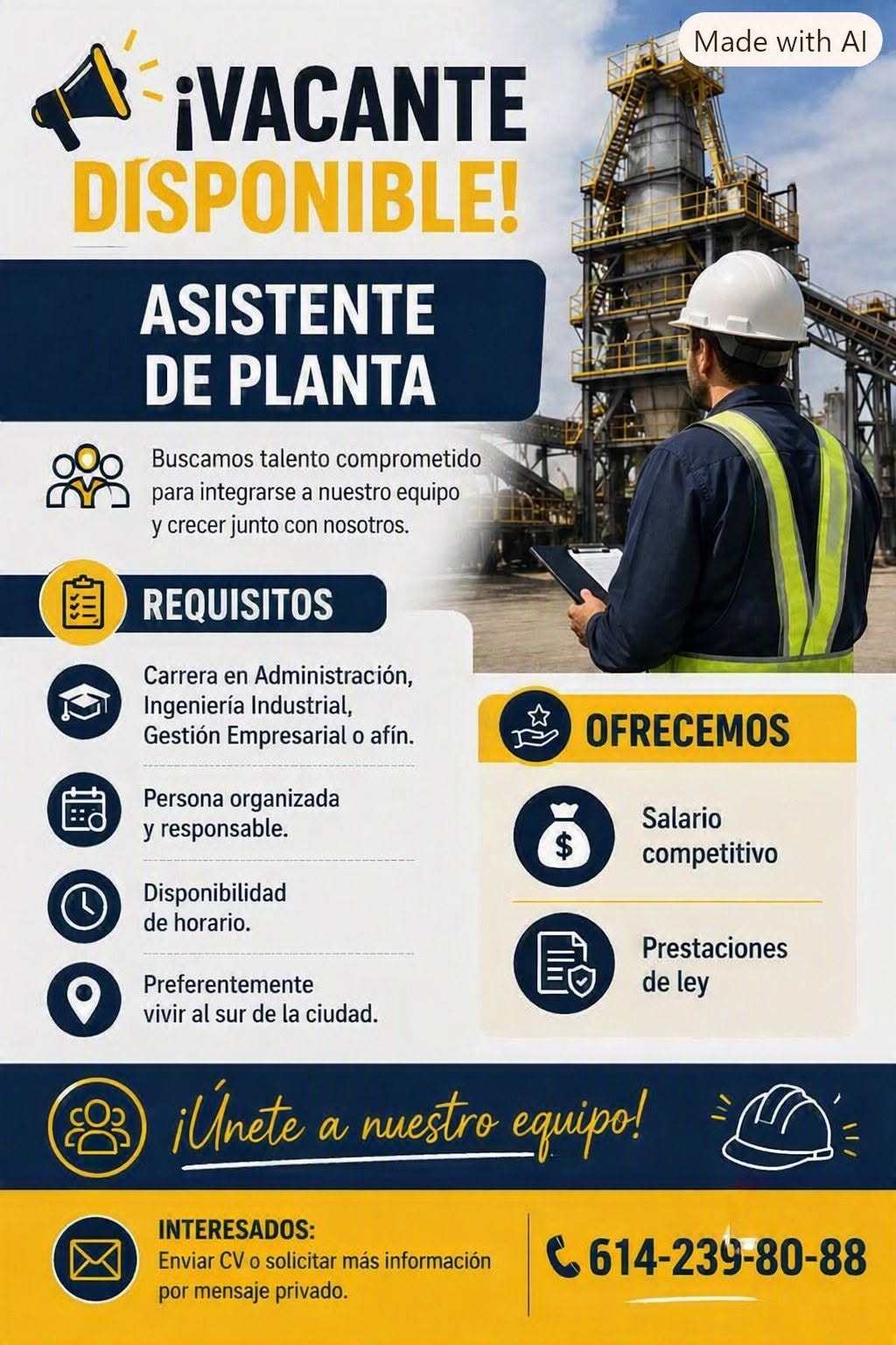 Asistente de Planta