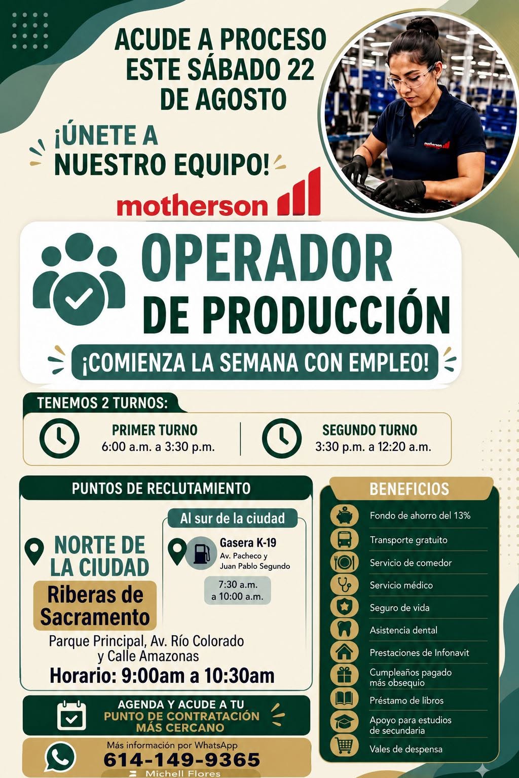 Vacante disponible