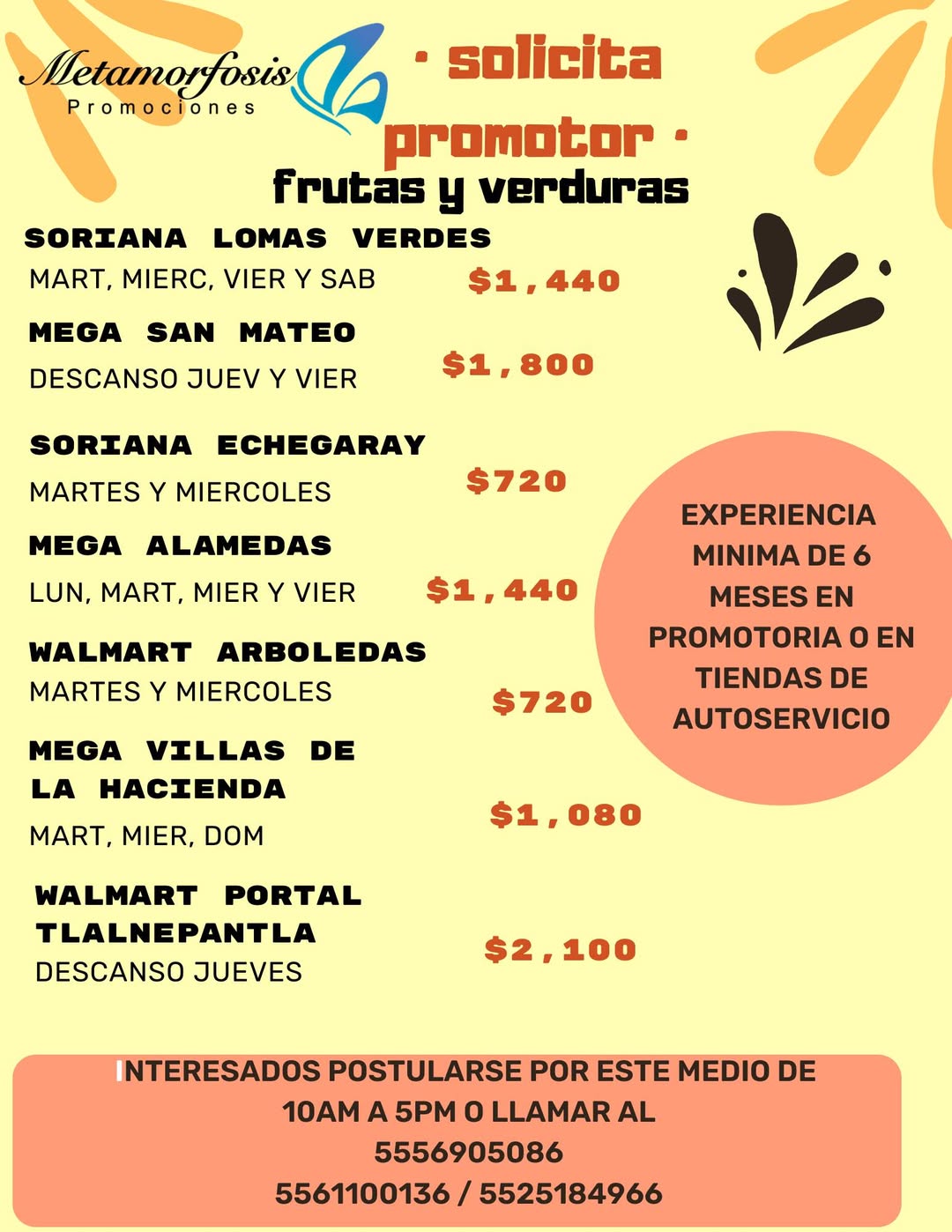 Promotor de Frutas y Verduras