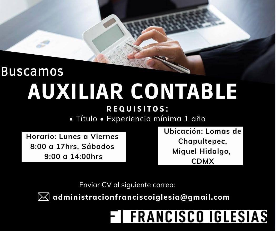 Auxiliar Contable