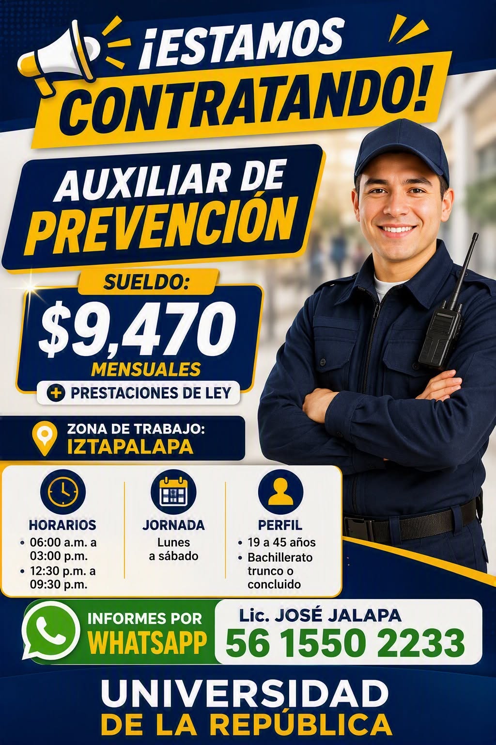 Auxiliar de Prevención