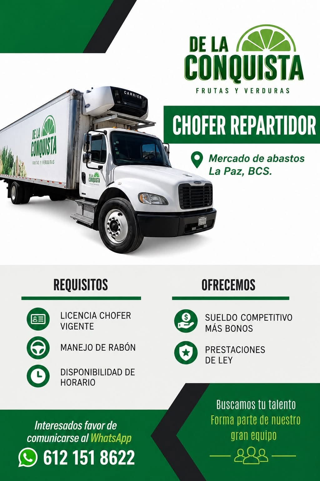 Chofer de reparto