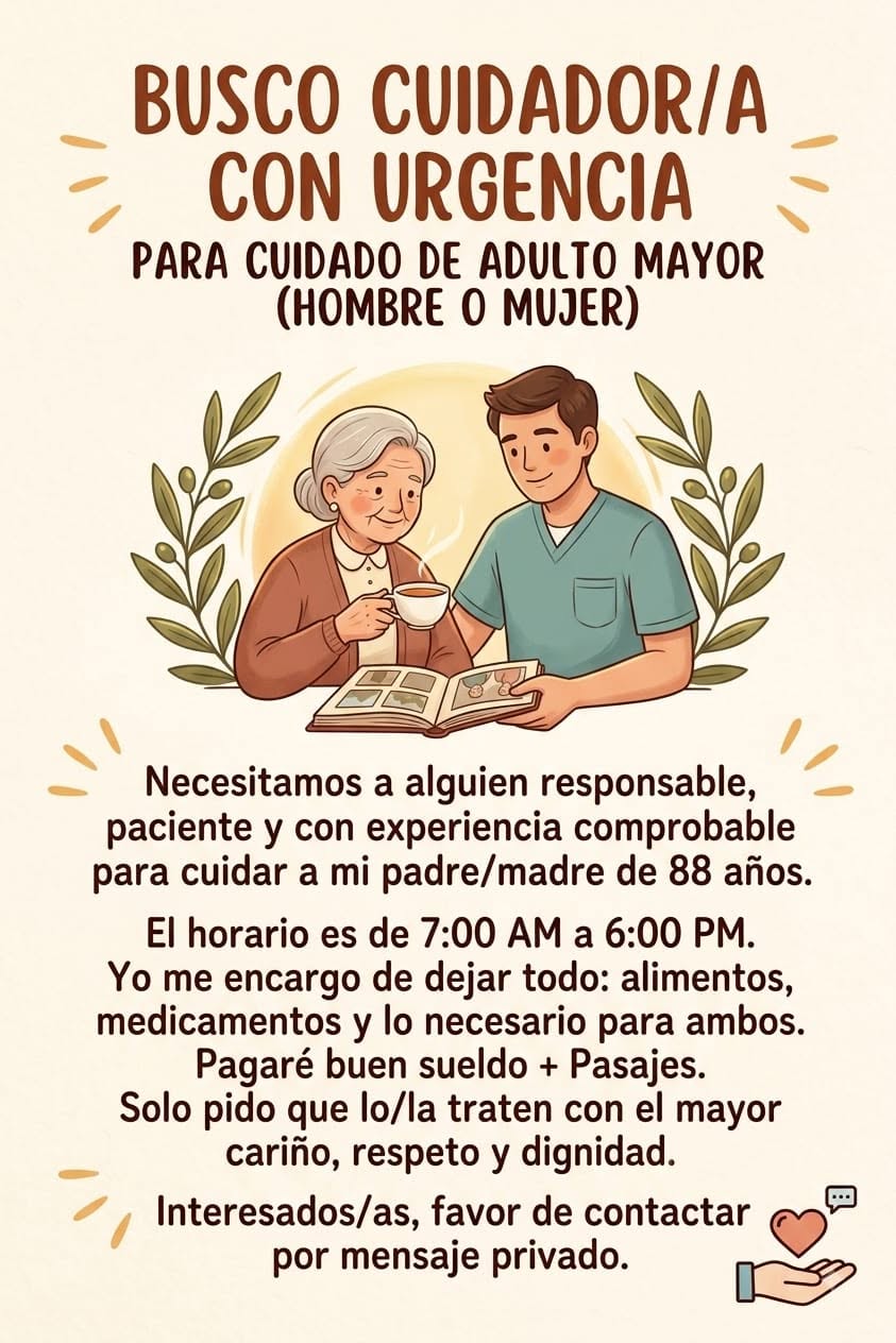 Cuidadores/as de Adulto Mayor