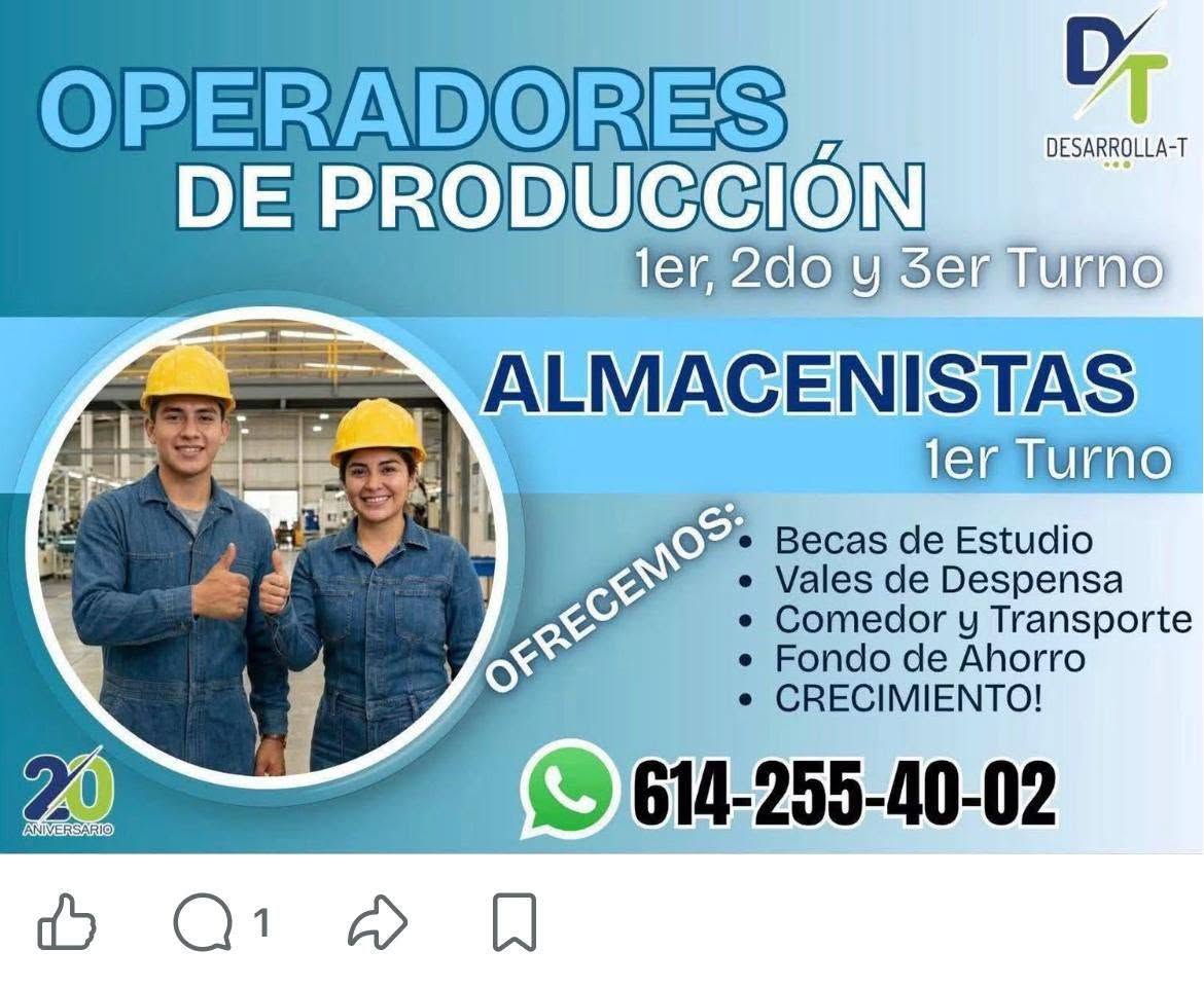 Operador de Producción