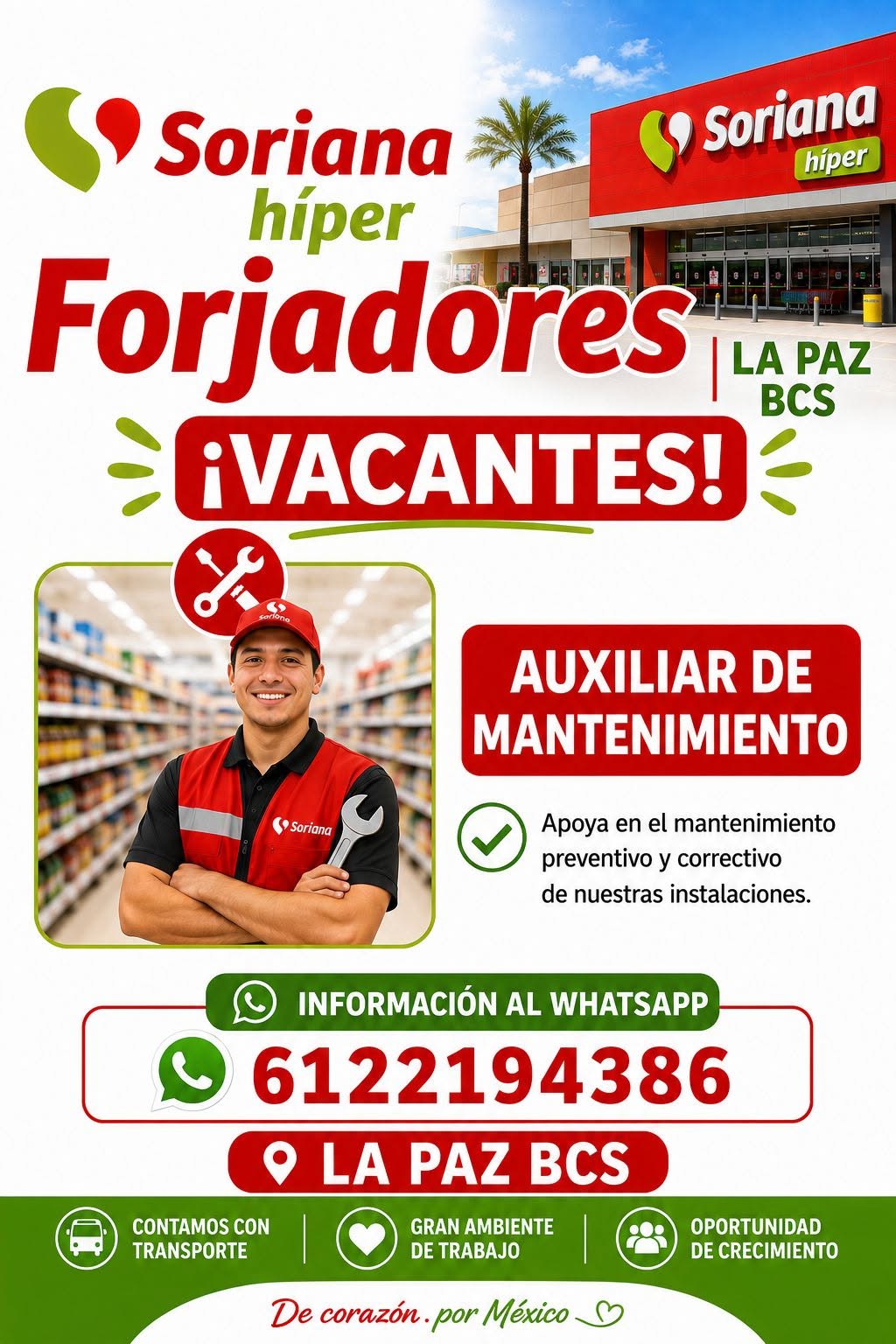 Auxiliar de Mantenimiento