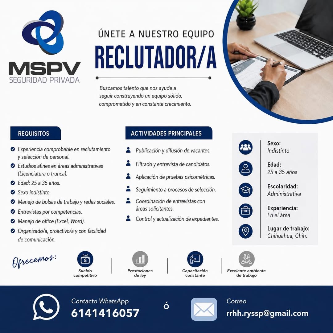 Reclutador/a