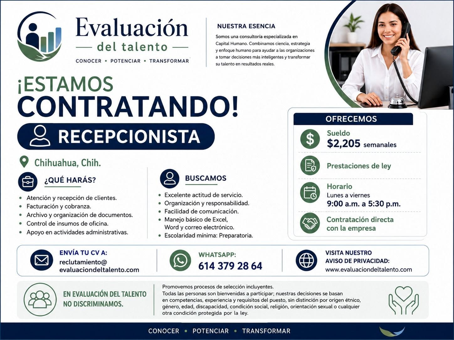 Vacante disponible