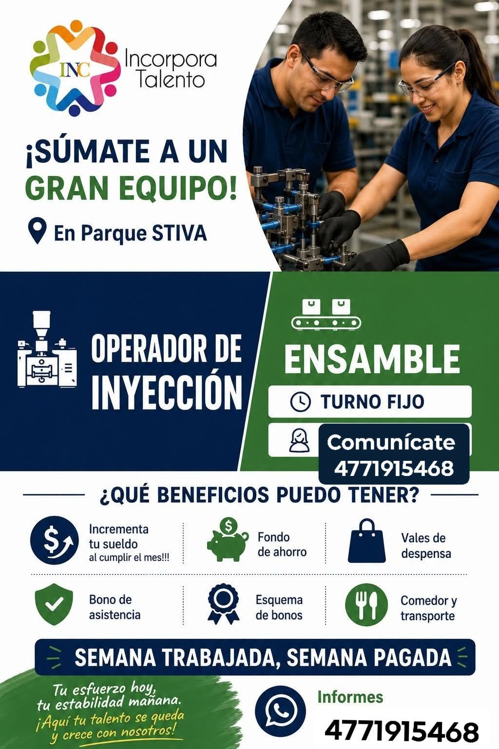 Vacante disponible