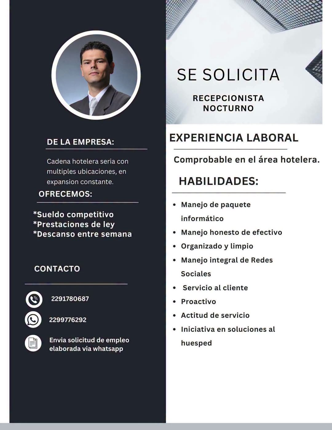 Recepcionista