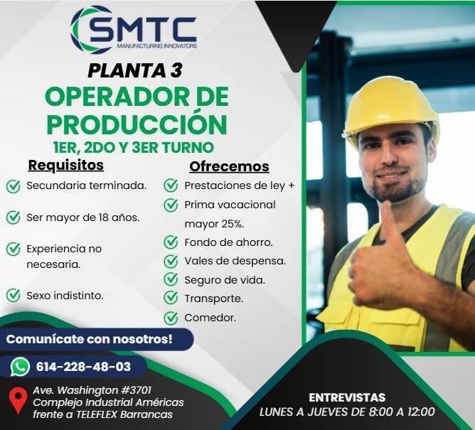 Operador de Producción