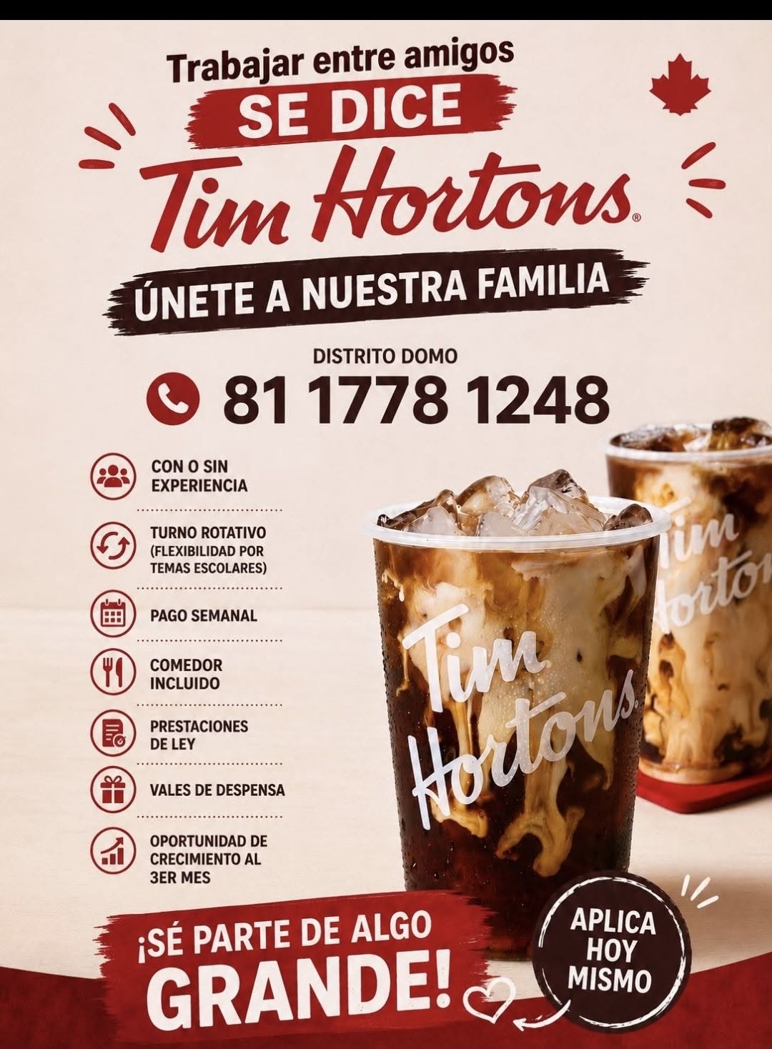 Vacante disponible